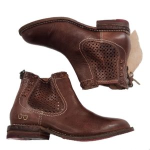 Bed Stu Baylene Teak Driftwood Ankle Bootie Womens Size 6